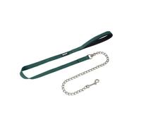 Laisse pour chien avec chaîne silver Eskadron Vert TU