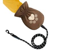Laisse Pour Chien Avec | Chauffe-Mains Imperméable Avec Sangle - Accessoires pour Chiens - Pour Les Propriétaires Et Les Amateurs De Chiots Et D'Animaux Domestiques Par Temps Froid Hivernal En Extérie