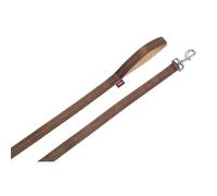 Nobby Leine "Soft Grip" L: 120 cm, B: 15 mm marron