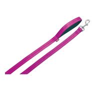 Nobby Leine "Soft Grip" L: 120 cm, B: 25 mm fuchsia / noir