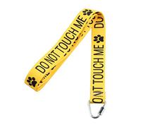 Laisse pour chien avec inscription « Do Not Touch Me » - Give Me Space, Wrap, Rescue - Laisse pour chien