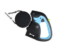 Laisse pour chien avec lumière - Laisse télescopique pour chien | Laisse pour chien à double extrémité de 3 mètres, laisse légère pour animaux de compagnie avec lumière, laisse pour chien d'extérieur