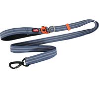Laisse pour chien BIVOUAK réglable 25mm/1,15-2m bleuZol