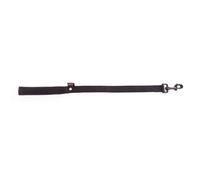 Laisse pour chien classic double nylon Martin Sellier L Noir 25/60 cm