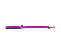 Laisse pour chien classic double nylon Martin Sellier L Violet 25/60 cm