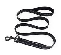 Laisse pour Chien Collier réglable pour Animal de Compagnie avec Boucle pour Petits, Moyens et Grands Chiens Pitbull Leash Dog Chain Longe pour Chien(Leash,S)