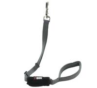 I Dog Laisse Confort - L 100 Cm - Noir Et Gris - Pour Chien