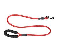 Laisse pour Chien, Corde Ronde en Nylon de 1,5 m, réfléchissante, idéale pour la Marche, l'entraînement et Le Quotidien. (Rouge)
