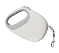 Laisse pour chien de 5 m - Laisse rétractable, poignée ergonomique antidérapante, bouton d'arrêt de contrôle rapide, guide de marche antidérapant, guide de traction automatique | Équipement