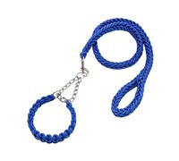 Laisse pour chien de grande taille - Légère - Laisse de taille moyenne - Réglable - Cordon de serrage - Durable - Tresse en nylon - Crochet en métal rotatif à 360° (6, M)