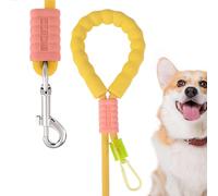 Laisse pour chien d'extérieur, attache réglable pour chien, confortable, cordon coloré pour chiot, corde de promenade pour chien, laisse de dressage pour animal de compagnie, corde réglable pour