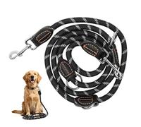 Laisse pour Chien Double Crochet 2-3 m, Corde Paracord Ultra-Résistante 13 mm, Légère 370 g, Multifonction Réglable, Nylon Premium Imperméable, Convient pour Moyens & Grands Chiens