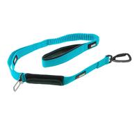 Laisse pour chien élastique et boucle sécurité I-DOG Confort Pro Max Upka New 2024 Bleu 120 cm