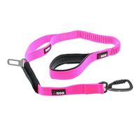 Laisse pour chien élastique et boucle sécurité I-DOG Confort Pro Max UPKA Rose 120 cm