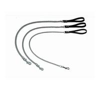 Nobby Laisse chaîne pour chien Professional Noir-Brun 110 cm largeur 20 mm
