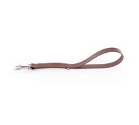 Laisse pour chien en cuir bicolore Martin Sellier 499 Marron 20/100 cm