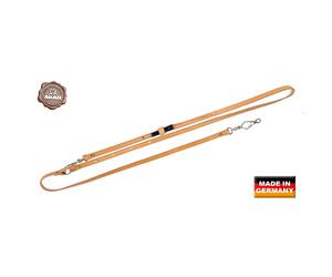 Laisse pour chien en cuir sans sifflet Akah Orange 2,75 m
