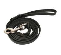 Laisse pour chien en cuir tressé de qualité professionnelle, souple, confortable et résistant, avec matériel de haute résistance pour le travail et le dressage des chiens