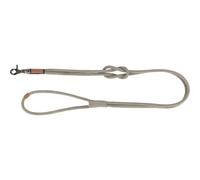 Trixie Laisse en cuir BE Nordic 17460 Gris 1,2 m Ø8 mm pour petits et grands chiens