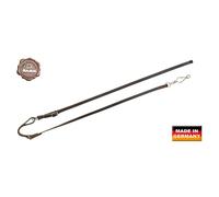 Laisse pour chien en cuir végétal Akah Marron 1,85 m x 14 mm