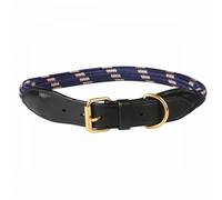 Laisse pour chien en cuir Weatherbeeta Rope Bleu M