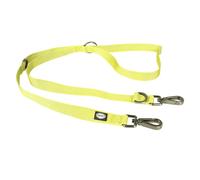 Laisse pour chien en nylon Duvoplus Explor North Duo Jaune 200x2,5x1 cm
