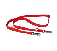Laisse pour chien en nylon Duvoplus Explor North Duo Rouge 200x2,5x1 cm