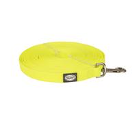 Laisse pour chien en PVC plat Duvoplus Explor South Tracking Jaune 10x2x1 cm