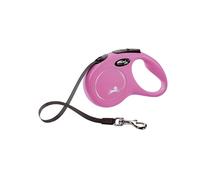 Flexi – Laisse New Classic Sangle – Rose – Taille S G