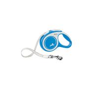 Laisse pour chien en sangle Nobby Pet Flexi New Comfort Bleu 3 m