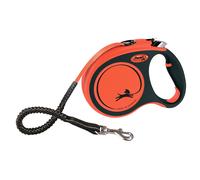Laisse pour chien en sangle Nobby Pet Flexi Xtreme L Noir 5 m