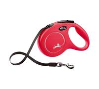 Laisse pour Chien Flexi NEW CLASSIC 3m Rouge Taille XS