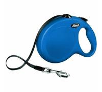 Laisse pour Chien Flexi New Classic 8m Bleu Taille L