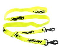 Laisse pour Chien Hunter Couleur Plate 150 CM avec COUPLEUR INTEGRE 30 CM CANIHUNT Jaune (Jaune) CANIHUNT est Une Marque Française.