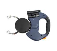 Laisse pour Chien - Laisse Chien Enrouleur | Longe Rétractable pour Deux Animal | Double Longe pour 2 Toutou | Plomb De Toutou Double Rotatif | Corde De Promenade Rétractable Double Animal