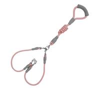 Laisse pour chien | Laisse en nylon à double tête résistante aux morsures - 150 cm de long avec poignée confortable - Pour animaux de compagnie de taille moyenne et grande pour la marche, la randonnée