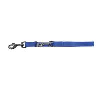 Kerbl Pet Laisse Miami, Laisse pour Chien, Bleu, 200cmx15mm, Nylon, réglable sur 3 Positions