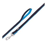 Laisse pour chien Nobby Pet Mesh Preno Bleu 120 cm x 20x25 mm