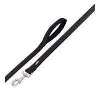 Nobby Laisse "Mesh Preno" noir ; L : 120 cm, l : 15/20 mm