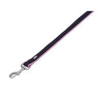 Laisse pour chien Nobby Pet Mesh Preno Rose 120 cm x 25x35 mm
