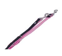 Laisse pour chien Nobby Pet Mesh Preno Rose L/XL / 200 cm x 25/35 mm