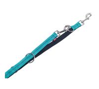 Nobby Laisse pour chien Soft Grip 200 cm 25 mm Turquoise