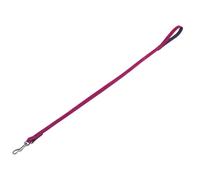 Nobby Leine "VELOURS" Cerise (Gerbera); L: 100cm; B: 18mm