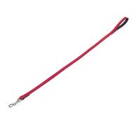 Laisse pour chien Nobby Pet Velours Rouge S/M