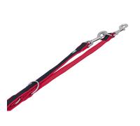 Laisse pour chien nylon Nobby Pet Mesh Preno Rouge 200 cm x 20x25 mm