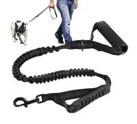 Laisse pour chien pour la marche - Laisses réfléchissantes absorbant les chocs pour animaux de compagnie, laisse tactique robuste pour chien | Laisse pour chien haute densité sans traction avec poigné