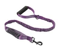 Laisse pour chien pour la promenade - Corde solide pour animal de compagnie, sangle confortable réfléchissante | Poignée robuste, ligne de contrôle absorbant les chocs, équipement de traction