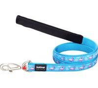 Laisse pour chien Red Dingo Flamingo 1,2 m turquoise 1.2 x 120 cm