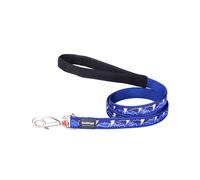 Laisse pour Chien Red Dingo STYLE LIGHTNING Blue marine 2 x 120 cm