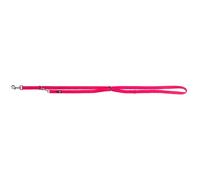 Laisse pour chien réglable double Trixie Premium Rose M/L